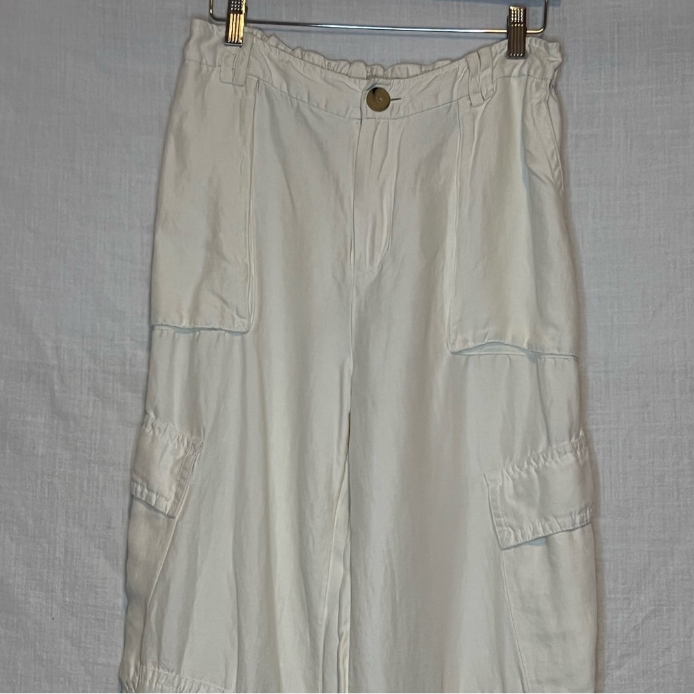 Vince White Wide Leg Pants - Picture 9 of 9
